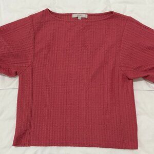 LOFT mauve top - size M